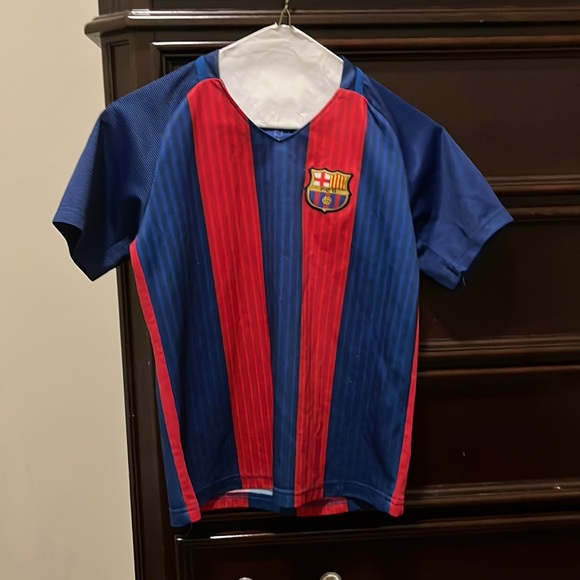 Shirts & Tops | Fc Barcelona Jersey Youthkids Smalls | Poshmark